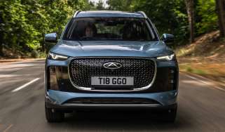 CHERY TIGGO 8 - front tracking blue